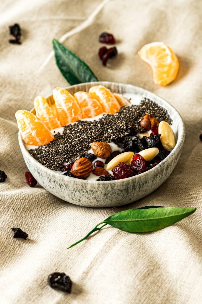 Healthy seeds and nuts collection