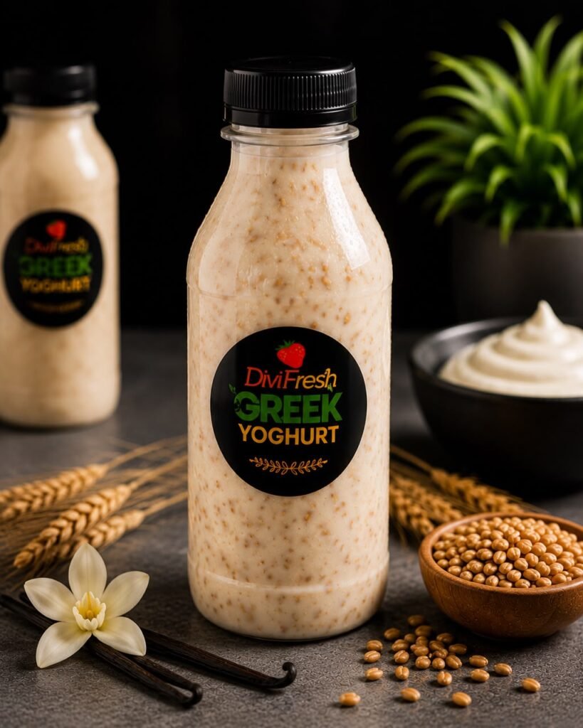 Vanilla Wheat Yoghurt from DiviFresh